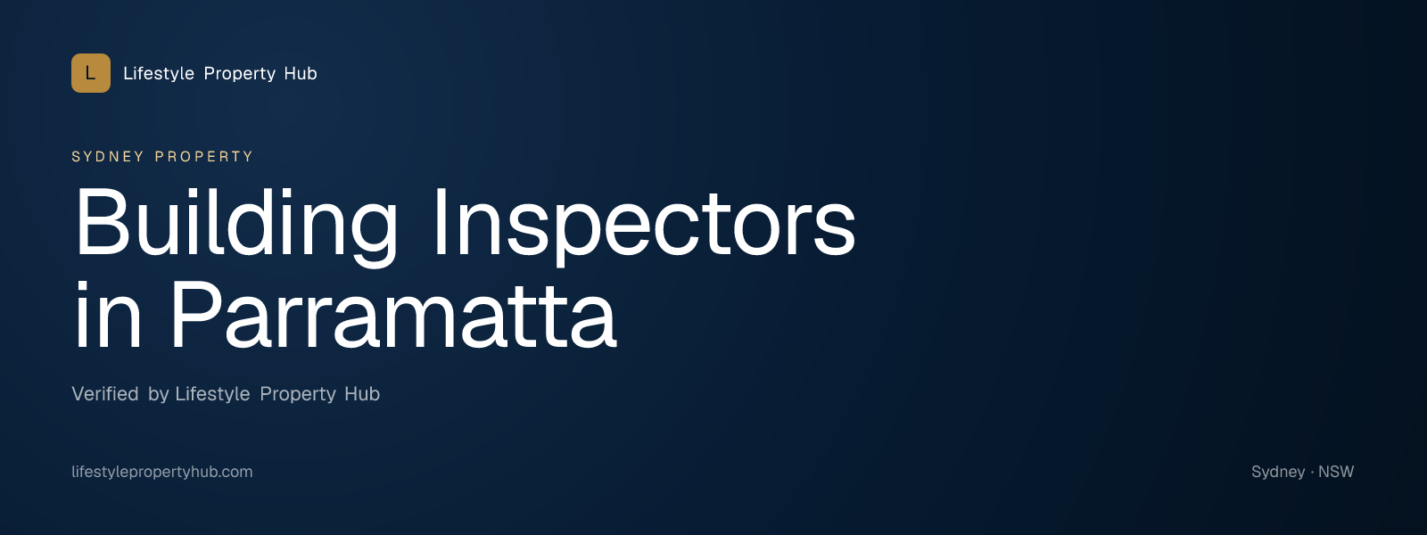 building inspectors parramatta sydney