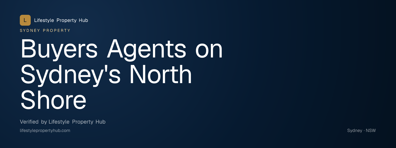 buyers agents north shore sydney