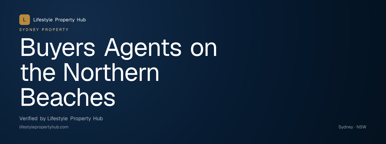 buyers agents northern beaches sydney
