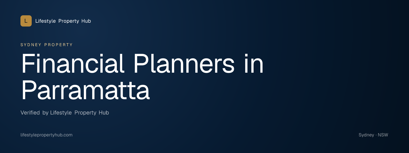 financial planners parramatta sydney