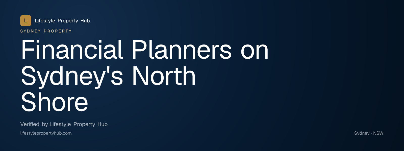financial planners north shore sydney