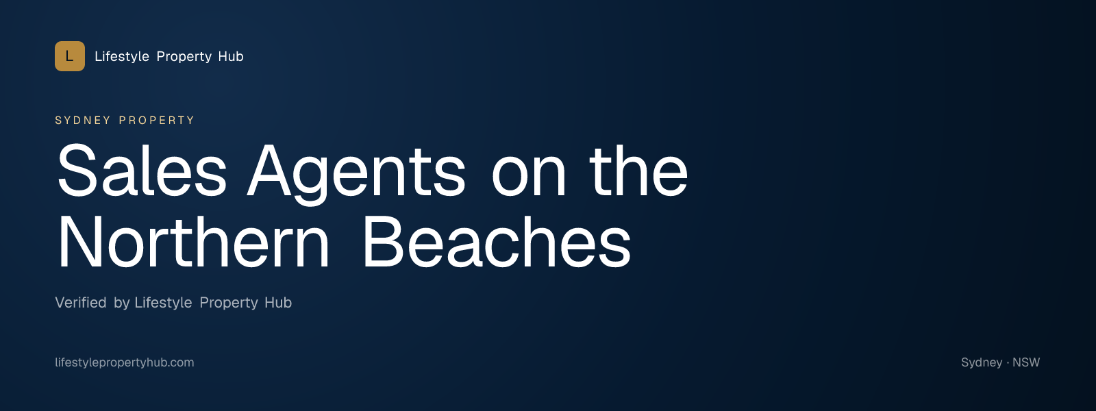 sales agents northern beaches sydney